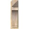 Ekena Millwork Imperial Rough Sawn Arts and Crafts Outlooker, Douglas Fir, 8"W x 20"D x 28"H OUT08X20X28IMP03RDF - alternate 3